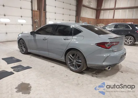 2025 Acura Tlx A-Spec Package z USA, uszkodzony, nr VIN 19UUB6F57SA001355